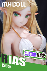Rias: Realistic Anime Sex Doll with Soft Body Love Doll